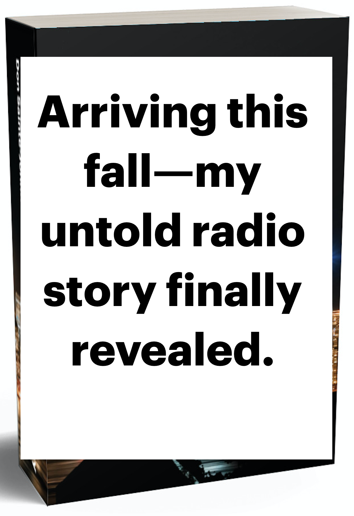 Vintage radio studio